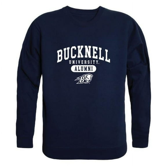 Bucknell University Mens Alumni Fleece T-Shirt, Navy - Small