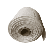 Burlap Fabrics Buckram Roll - 10 Inch Wide x 50 Yard Roll 100 Cotton Stiff Finish Made in USA