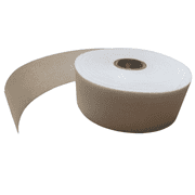Burlap Fabrics Buckram Roll - 3 Inch Wide x 50 Yard Roll 100 Cotton Stiff Finish Made in USA