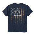 thumbnail image 1 of Buckwear Ram Full Camo Flag Adult Short Sleeve T-shirt, 1 of 2