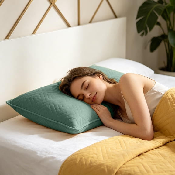 Buckwheat Neck Pillow Adjustable Neck Roll for Sleeping – Ergonomic Cervical Support Bolster, Neck , Side and Back Sleepers, Washable Cover