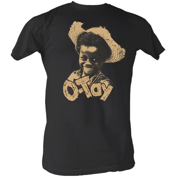 Buckwheat Otay Straw Hat Black T-Shirt