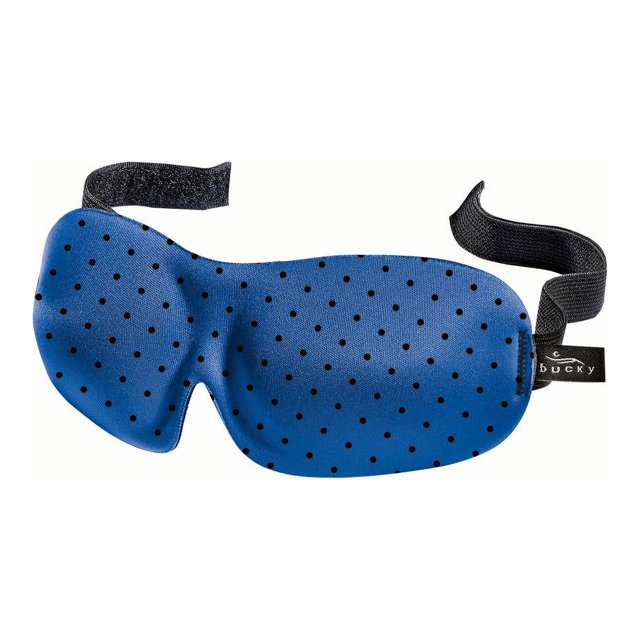 Bucky 40 Blinks Beauty Sleep Mask, 3.5"x9.5", 100 Polyester and Foam