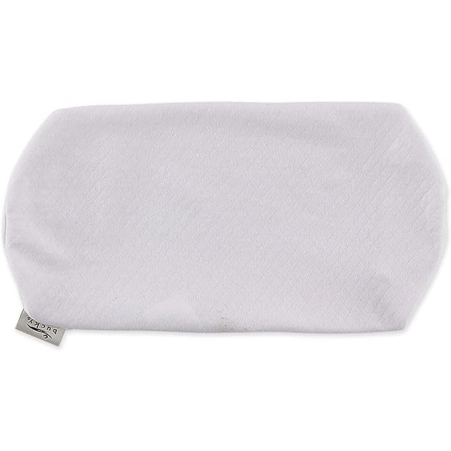 Bucky B661BWH 17x7.5" Travel Duo Bed Pillow Case Bolster Pillowcase