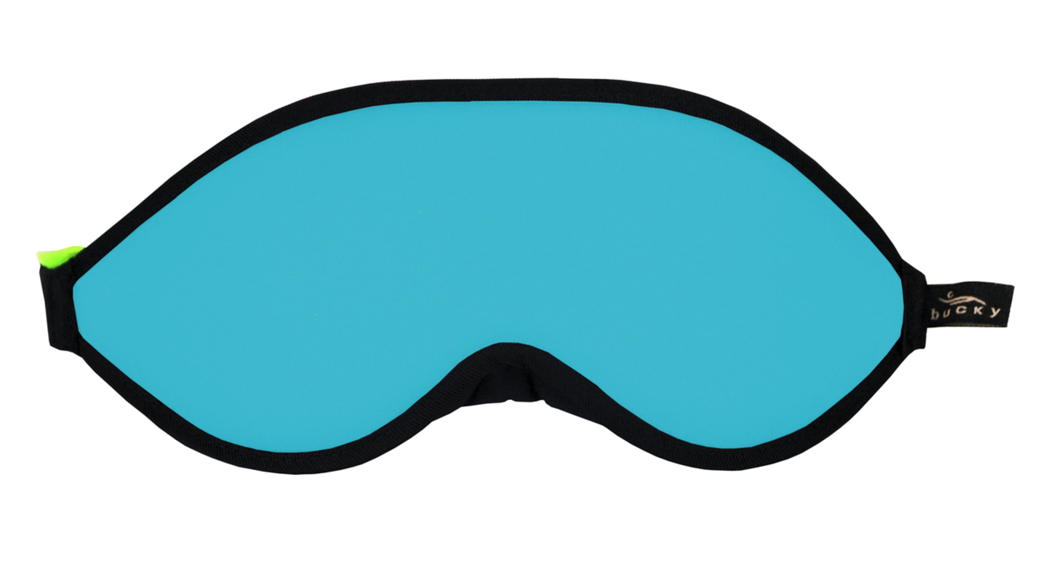 Bucky Blockout Eye Shade with Earplugs, Blindfold/Sleep Mask for Travel and Rest Turquoise