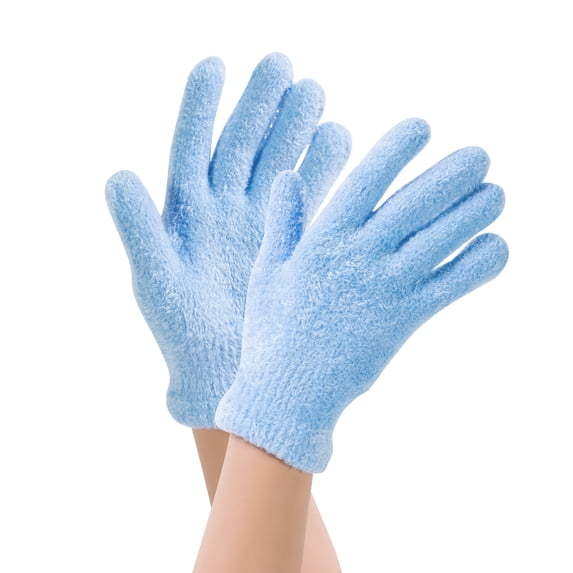 Inflused Bucky Aloe-Infused Spa Gloves, Soft Plush Therapy for Hands, Extends ...