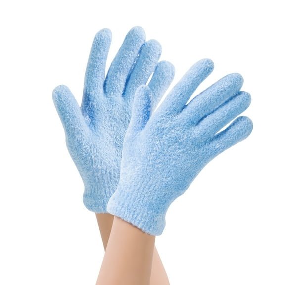Bucky Blue Aloe-Infused Spa Gloves