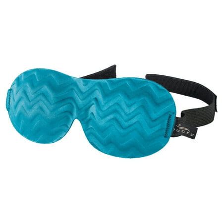 Bucky Blue Jade Chevron Sleep Eye Mask