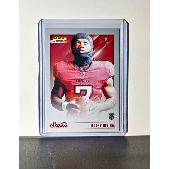 Bucky Irving 2024 Panini NFL Studio Rookies #6 Card Tampa Bay Buccaneers 1/1672