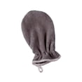 thumbnail image 1 of Bucky Quick Drying Microfiber Face & Body Scrubbing Spa Glove - Steel, 1 of 3