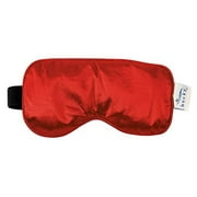 Bucky Serenity Hot/Cold Therapy Buckwheat Seed Spa Eye Mask, Red