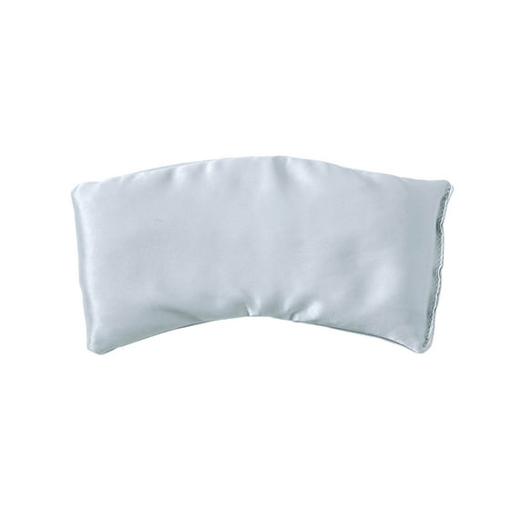 Bucky Silk Eye Pillow, Hot/Cold Therapy, All Natural Flaxseed Seed & Lavender Aromatherapy Filling, Relieves Headaches & Soothes Stress - Arctic Ice