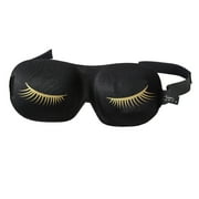 Bucky Ultralight Sleep Mask - Gold Eyelashes