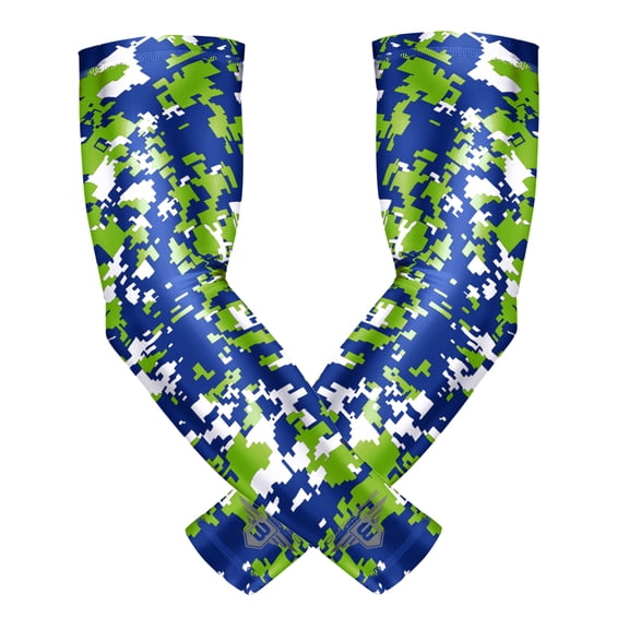 Bucwild Sports Compression Arm Sleeves Youth Adult Sizes 1 Pair 2 Sleeves