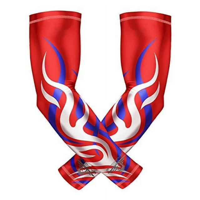 Bucwild Sports Compression Arm Sleeves Youth Adult Sizes 1 Pair 2