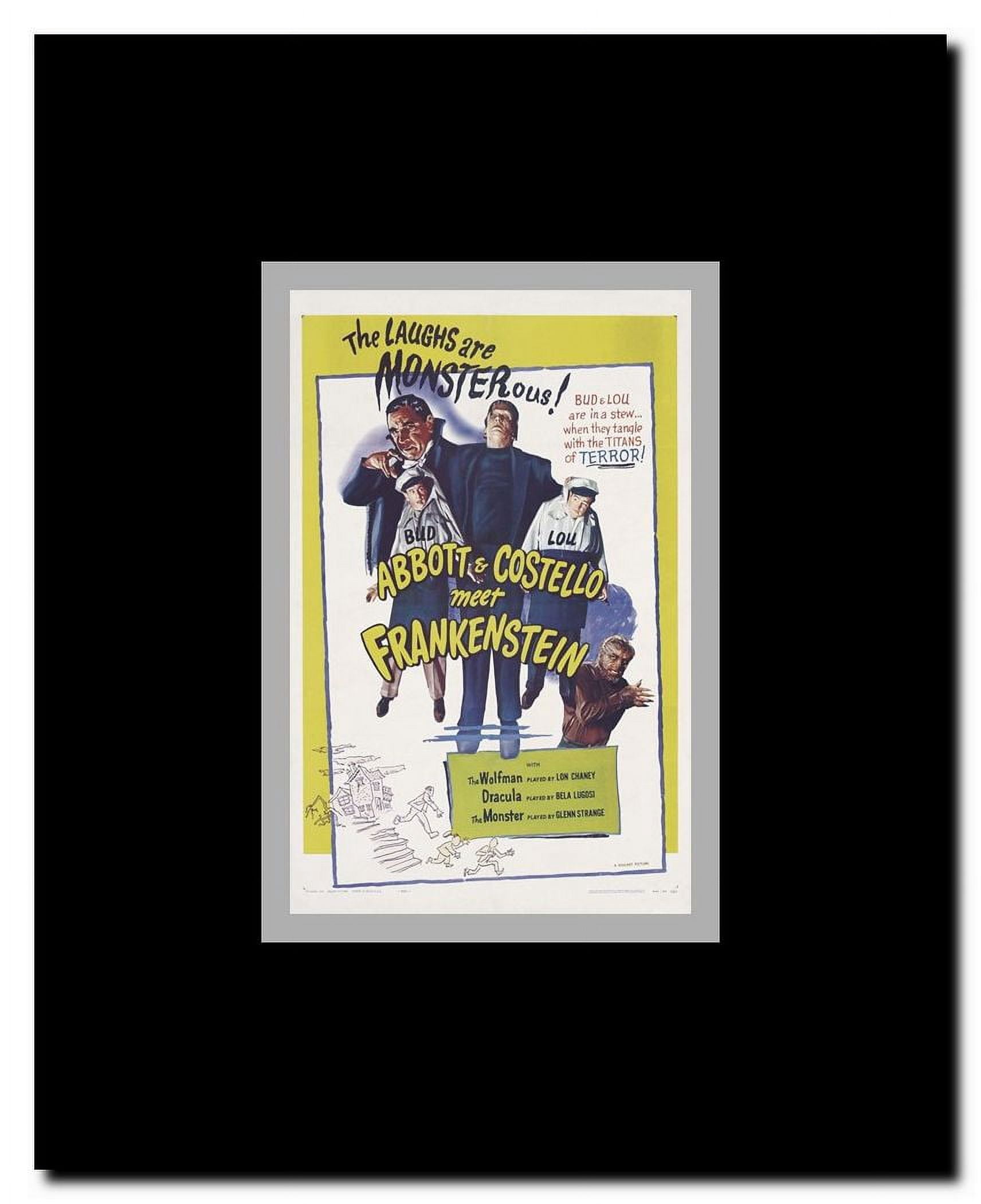 Bud Abbott and Lou Costello Meet Frankenstein c.1948 Framed Movie Poster