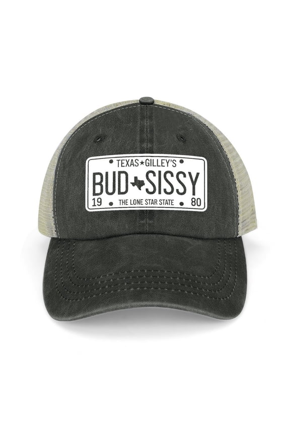 Bud And Sissy Black Hat Adjustable Funny Fashion Unisex Baseball Cap for Men Women