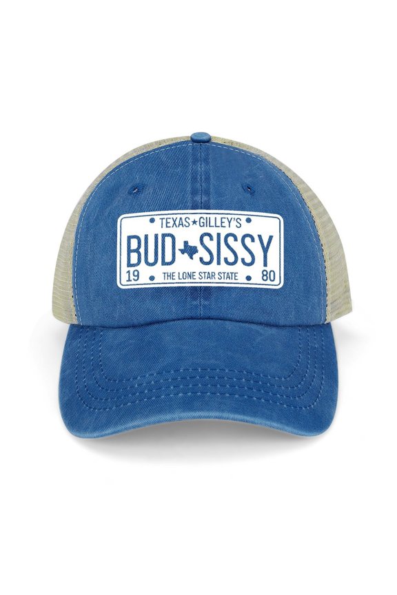 Bud And Sissy Dark Blue Hat Adjustable Funny Fashion Unisex Baseball Cap for Men Women