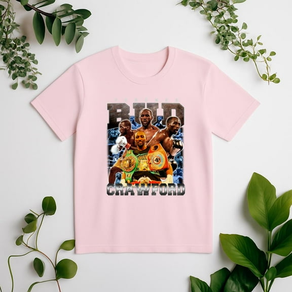 Bud Crawford Boxer Boxing Fight Champion Fan Graphic Art Design Unisex T-shirt, for men & women, up to size 5XL