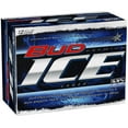 thumbnail image 1 of Bud Ice Beer, 12 Pack 12 fl. oz. Cans, 5.5% ABV, 1 of 5