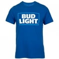 thumbnail image 1 of Bud Light 37345-Large Bud Light New Logo Mens Royal Blue T-Shirt - Large, 1 of 2