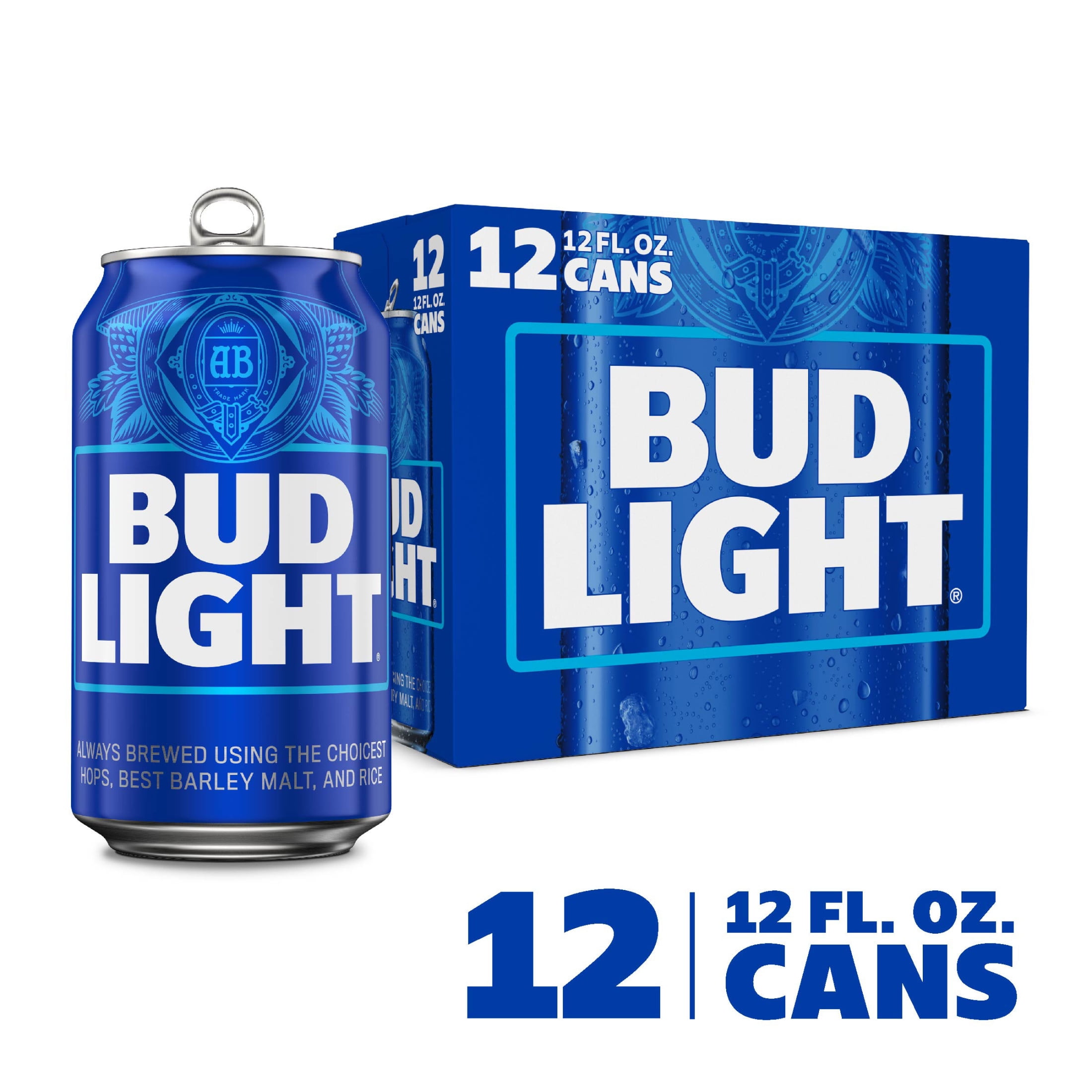Bud Light Beer 12 Pack Lager