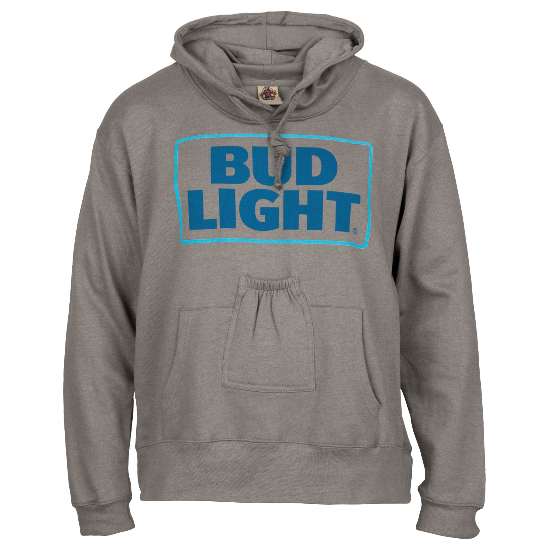 Bud Light Beer Pouch Hoodie2XLarge