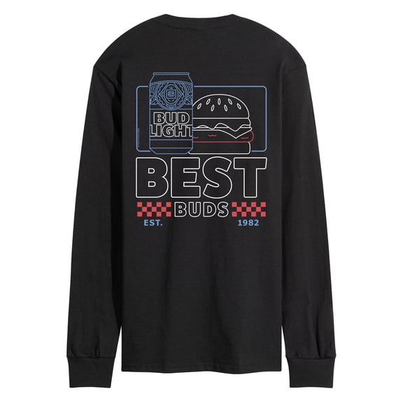 Bud Light - Best Buds - Men's Long Sleeve Graphic T-Shirt