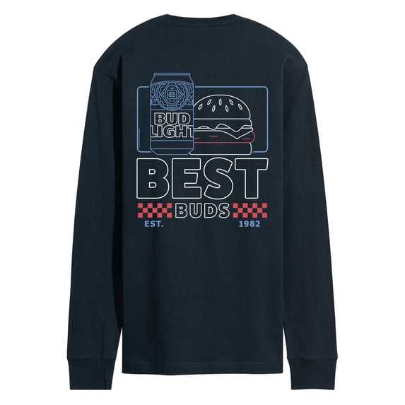 Bud Light - Best Buds - Men's Long Sleeve Graphic T-Shirt