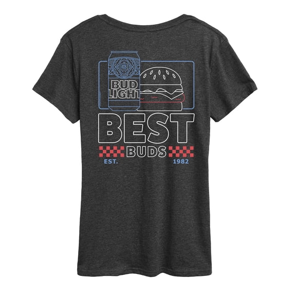 Bud Light - Best Buds - Women's Short Sleeve Graphic T-Shirt