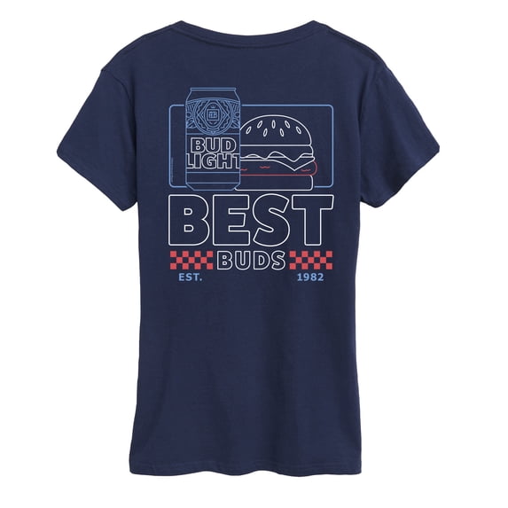 Bud Light - Best Buds - Women's Short Sleeve Graphic T-Shirt