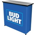 thumbnail image 1 of Bud Light Blue Indoor or Outdoor Portable Bar with 2 Shelves, 1 of 5
