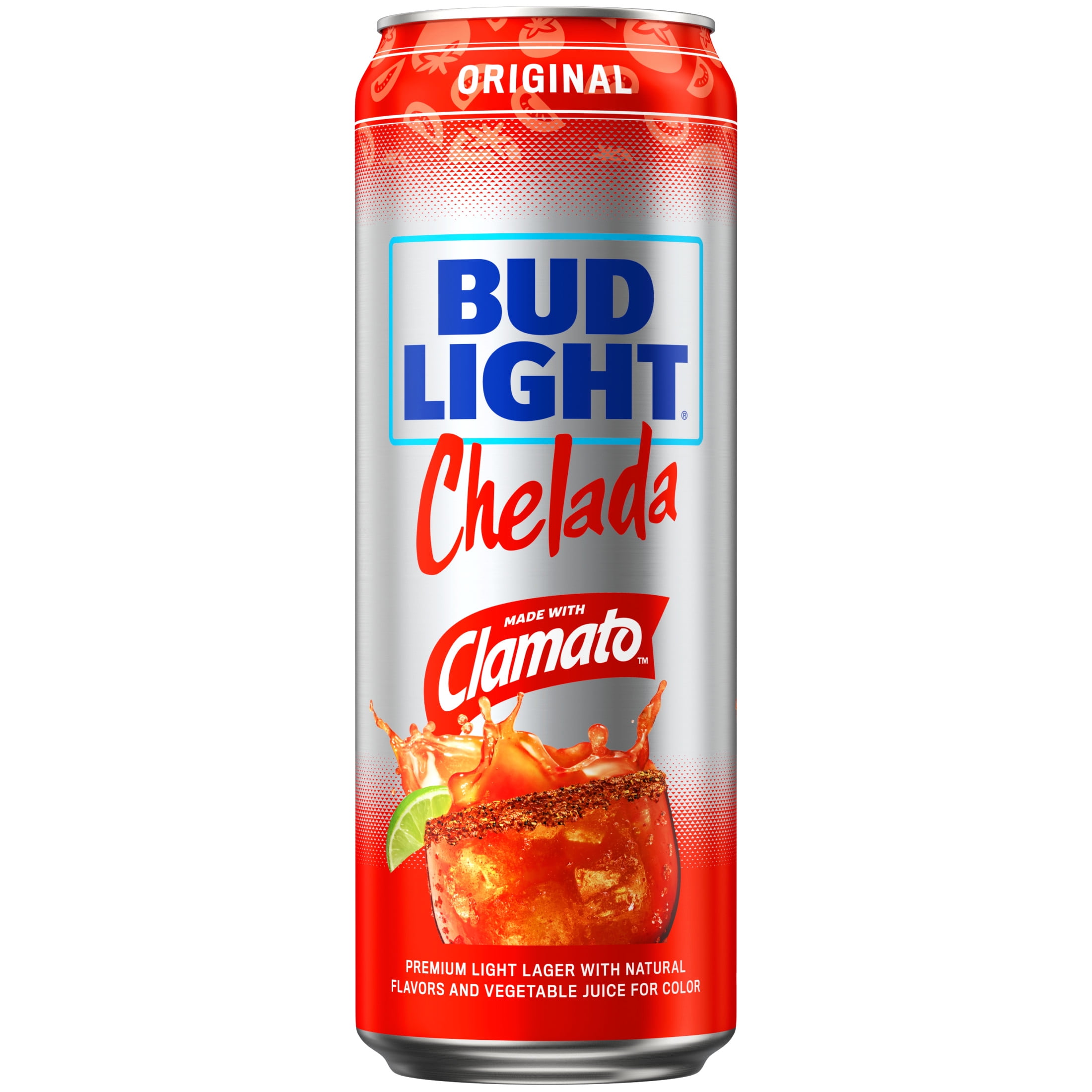 Bud Light Chelada Original American Chelada Beer 25 fl oz 1 Aluminum Can 4.2% ABV