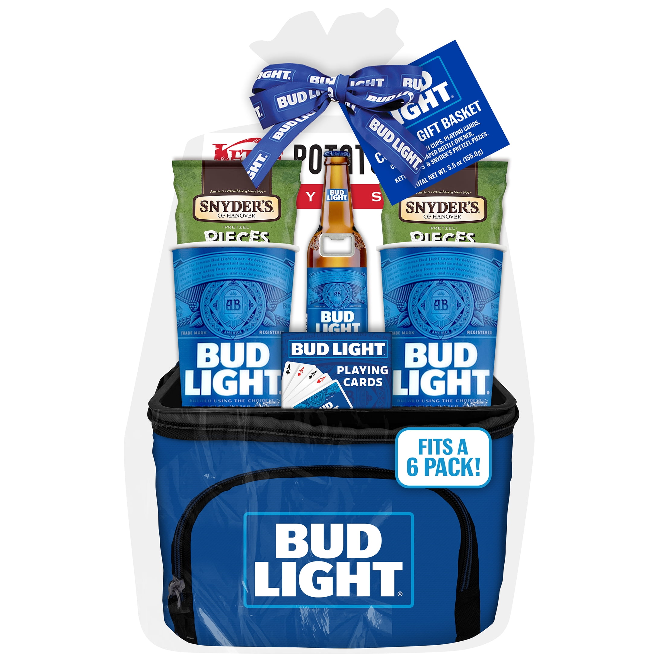 Bud Light Cooler Gift Basket