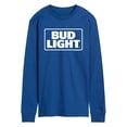 thumbnail image 1 of Bud Light - Logo - Men's Long Sleeve Tee, 1 of 5