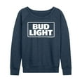 thumbnail image 1 of Bud Light - Logo - Women's French Terry Long Sleeve Shirt, 1 of 5