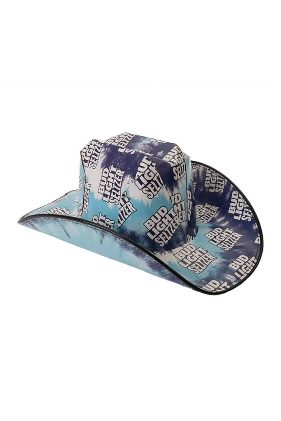 Bud Light Seltzer Blue Raspberry Cowboy Hat