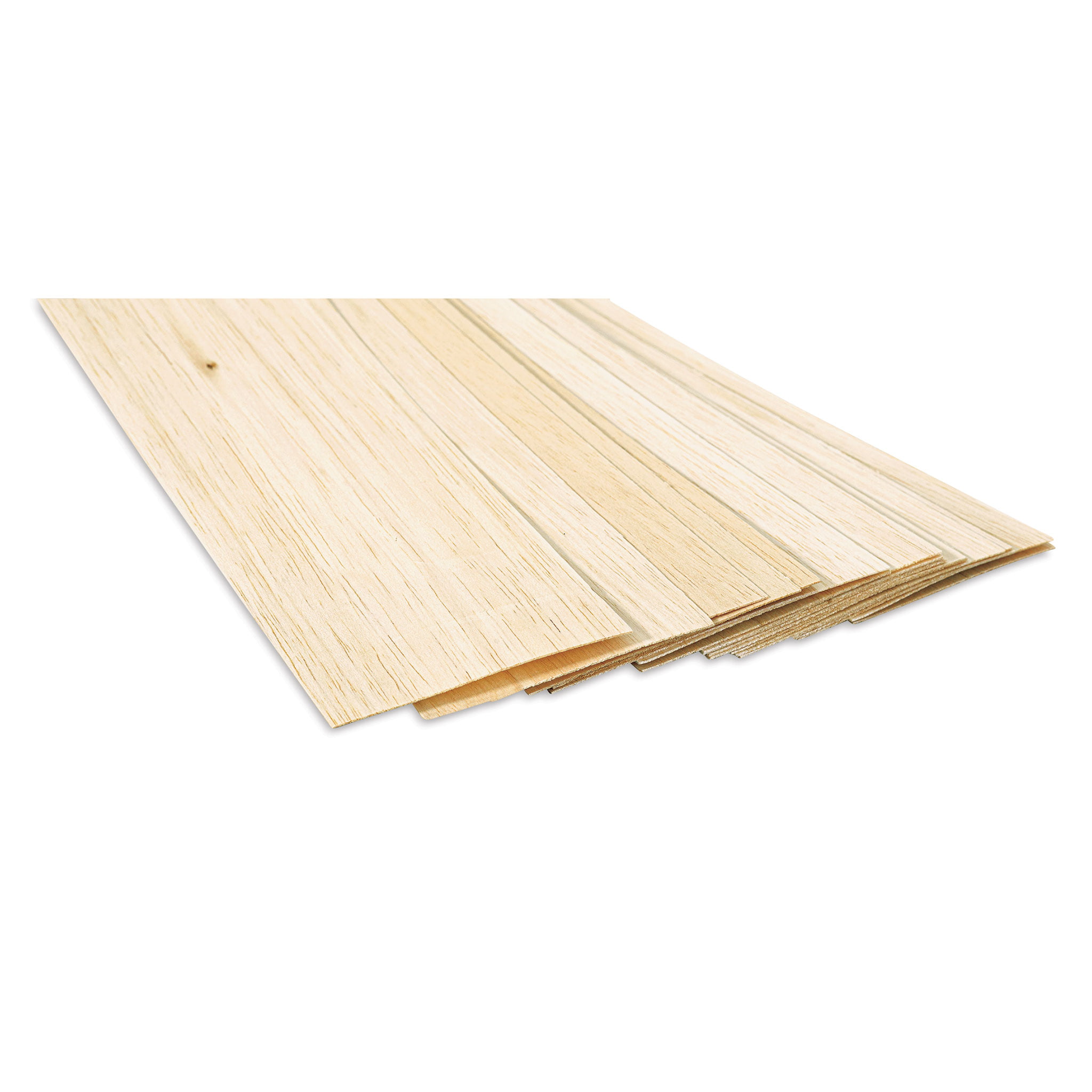 Oasis Flat Balsa, Natural, 1-in Wide x 31.5-in Length, 24 Pieces Per Pack  at