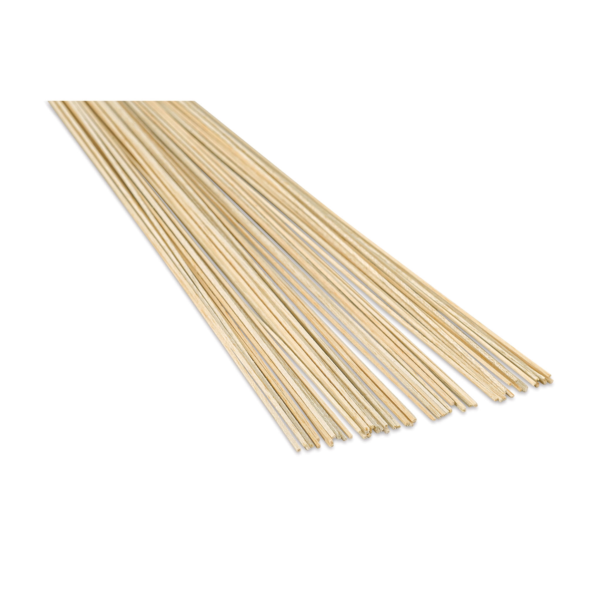 Bud Nosen Balsa Wood Sticks - 1/16" x 1/16" x 36", Pkg of 60