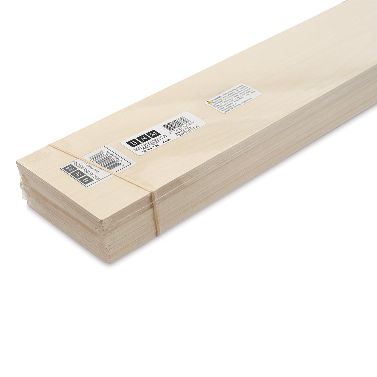 Basswood Sheets 1/8x4x24 (15)