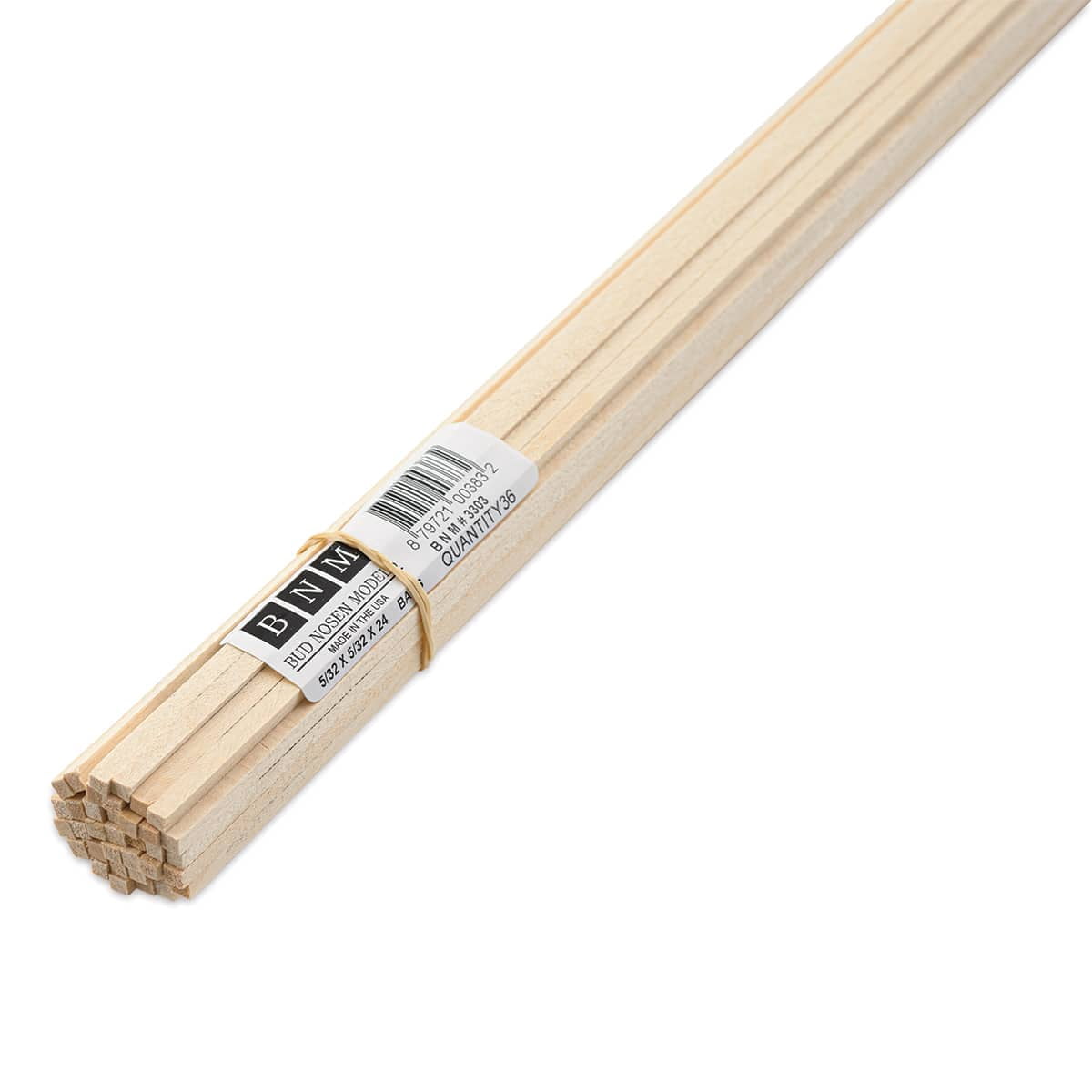 Bud Nosen Basswood Sticks - 5/32