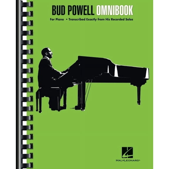 Bud Powell Omnibook Piano Sheet Music Transcriptions 35 Jazz Piano Solos Transcribed from Original Recordings Advanced J, (Paperback)