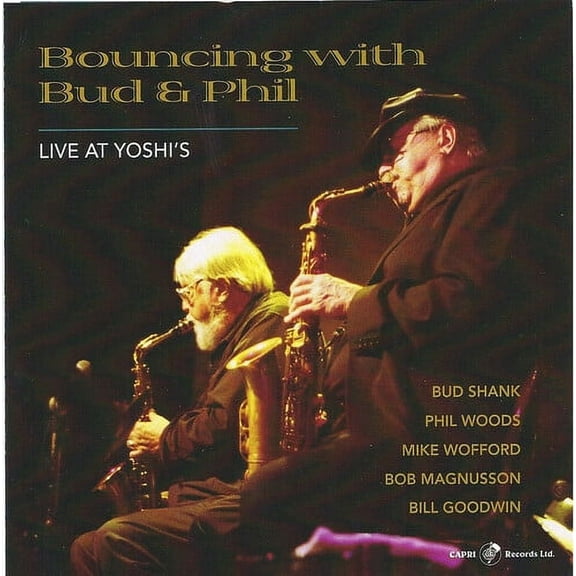 Bud Shank - Bouncing With Bud and Phil - Music & Performance - CD