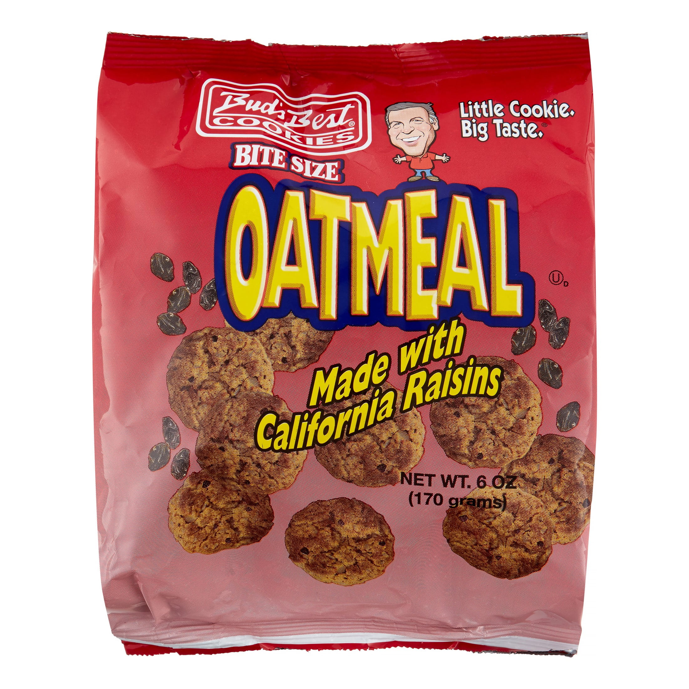 Bud's Best Oatmeal Cookies, 6 Oz.