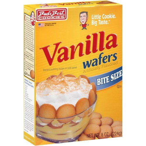 Buds Best Vanilla Wafers Bite Size Cookies, 8 oz, 2 Pack