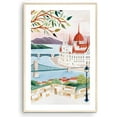 thumbnail image 1 of Budapest Art Print, Hungary Art Print, Budapest Poster, Travel Gift, Travel Poster, Budapest Wall Art, Travel Gift, Home Decor, Housewarming (Unframed) (20x30), 1 of 6