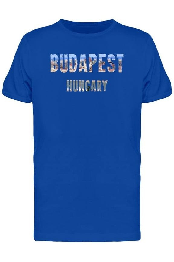 Budapest Hungary Lovers Quote Tee Men's -Image by Shutterstock