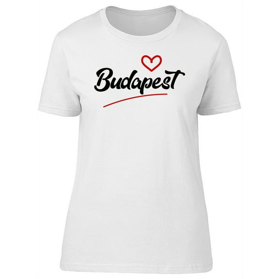 Budapest Love T-Shirt Women -Image by Shutterstock, Female Small