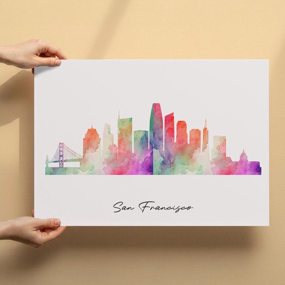 Fresh Look at Budapest Skyline Canvas Wall Art 8X12 Inch