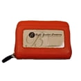 thumbnail image 1 of Budd Leather Calf Zip Around Credit Card Case with ID Window (RFID), 1 of 4